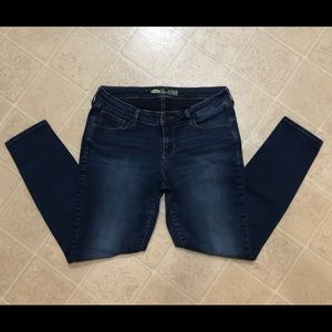 Old Navy Rock Star Women’s Size 12 Blue Jeans